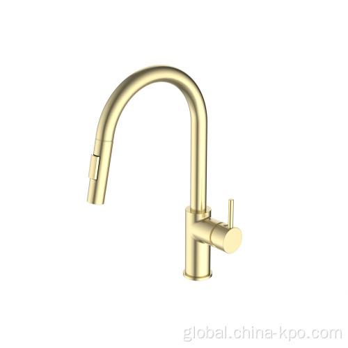 Regular Kitchen Mixer Chrome Brass Single Handle Deck Mounted Kitchen Faucet Manufactory